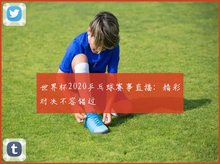 世界杯2020乒乓球赛事直播：精彩对决不容错过